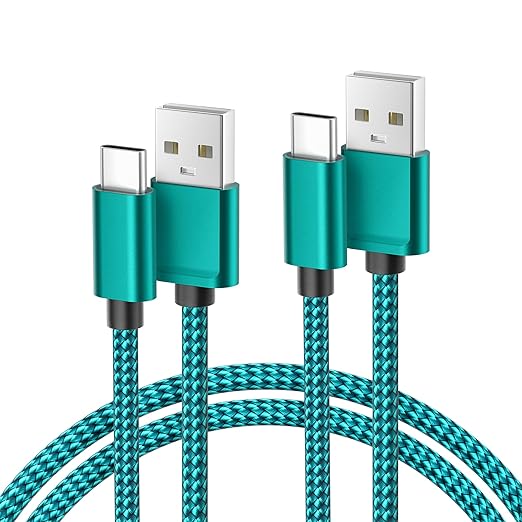 Basesailor USB Type C Charger Cable 3.3FT 2Pack,Car Charging Cord for New iPhone 17 16 Pro Max Plus 2024,Samsung Galaxy S24 S23 S22 S21 S20 S10 FE Plus Ultra,A55 A54 A53 A52 A51,Google Pixel 8 9 XL