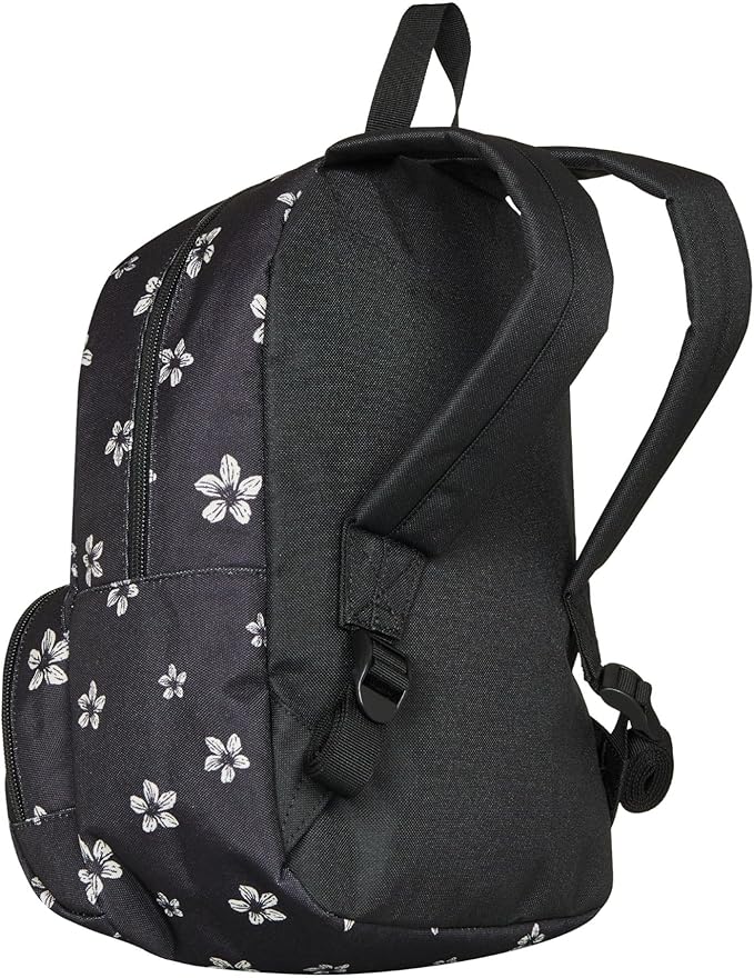 Roxy Women Always Core Backpack | Travel | Everyday Carry | Beach | Polyester | 8L Capacity - Anthracite Sol Searcher Ditsy