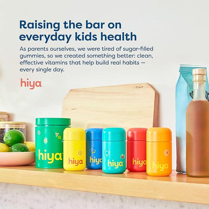 Hiya SPF40 Kids Mineral Sunscreen - 100% Mineral & Reef-Safe - Sunscreen with 80-Minute Water Resistance - Pediatrician-Approved Sunblock for Kids and Toddlers