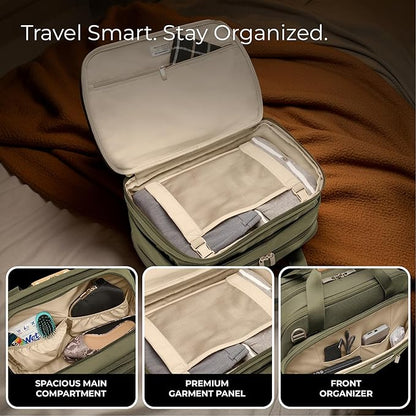Briggs & Riley Travel Duffel Bag - Weekender & Overnight Luggage for Women & Men, Softside Bag