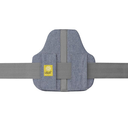 LÍLLÉbaby 3-in-1 Ergonomic CarryOn Airflow Toddler Carrier with Lumbar Support & Breathable Mesh Lining (25-60 lbs), Supportive & Comfortable, Multi-Position Carrying for Hiking & Travel (Chambray)