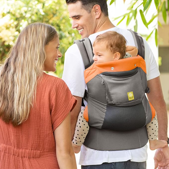 LÍLLÉbaby 3-in-1 Ergonomic CarryOn Airflow Toddler Carrier with Lumbar Support & Breathable Mesh Lining (25-60 lbs), Supportive & Comfortable, Multi-Position Carrying for Hiking & Travel (Sunstone)