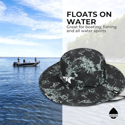 KastKing Sol Armis UPF 50 Boonie Hat - Sun Protection Hat, Fishing Hat, Beach & Hiking Hat, Paddling