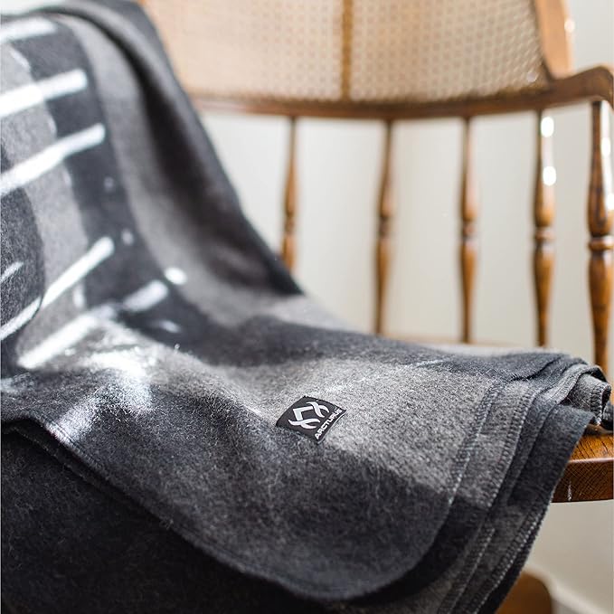 Arcturus Military Wool Blanket - Warm, Thick, Washable - Great for Outdoors, Camping, Stadium Blanket, Picnics, Travel - Car & Bushcraft Survival Kits