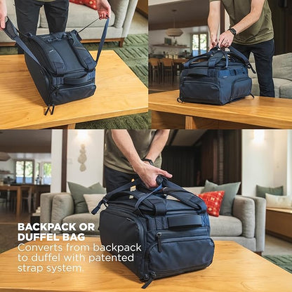 NOMATIC 30L Travel Bag- Convertible Duffel/Backpack, Carry-on Size for Airplane Travel, Everyday Use Laptop Bag,TSA Compliant
