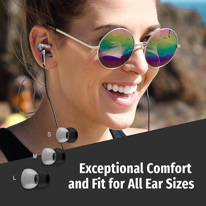 Symphonized Premium Wooden iPhone Earphones Wired (USB C) Deep Bass Sound, 3D Sound, Microphone Volume Control, 90% Noise Cancelling for Type C Devices. Earphones for iPhone 15 to 17 & Android (Black)