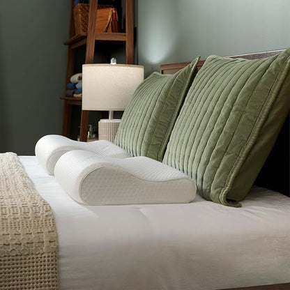 Tempur-Pedic TEMPUR Neck Pillow, Small Profile, White