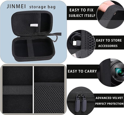 Hard EVA Carrying Storage Case Compatible with Panasonic LUMIX ZS99 Camera/DC-ZS70 /ZS80 /ZS60 /ZS100 Digital Camera,Protective Travel storage box