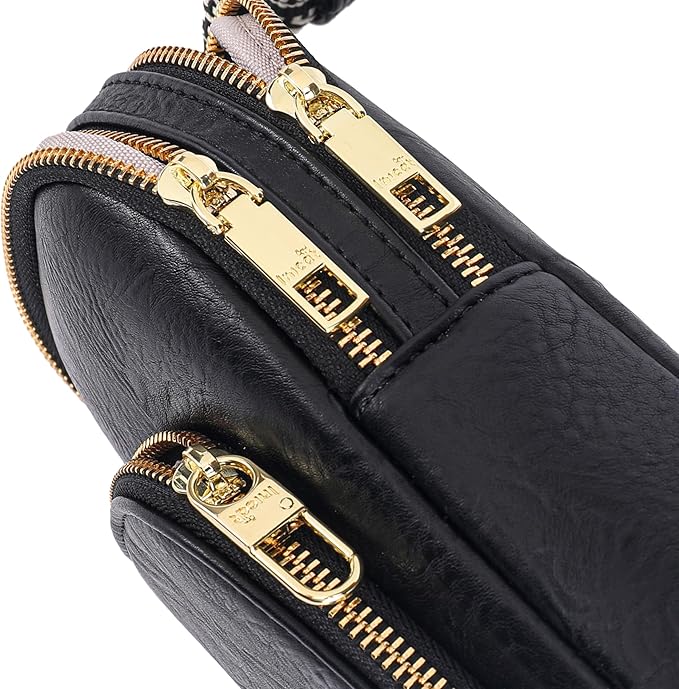INICAT RFID Blocking Sling Bag,Anti Theft Crossbody Bags for Women,Travel Gifts Cross Body Purses Vegan Leather