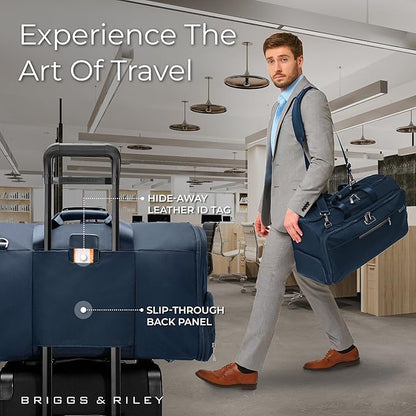 Briggs & Riley Travel Duffel Bag - Weekender & Overnight Luggage for Women & Men, Softside Bag