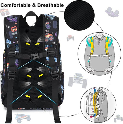 CAMTOP Preschool Backpack for Kids Boys Girls Toddler Backpack Kindergarten School Bookbags for Age 3-8