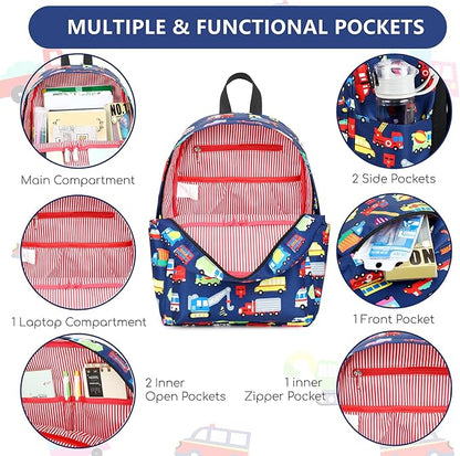 CAMTOP Preschool Backpack for Kids Boys Girls Toddler Backpack Kindergarten School Bookbags for Age 3-8