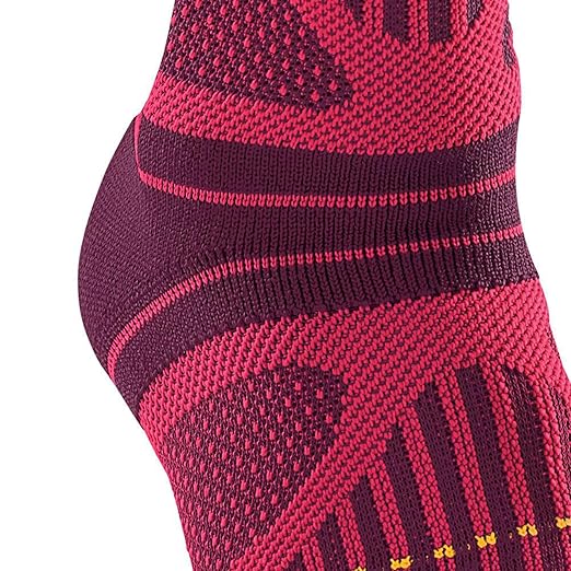 Bauerfeind Sports Ankle Support Dynamic - Ankle Compression Sleeve for Freedom of Movement - 3D AirKnit Fabric for Breathability - Premium Quality & Washable (XS, Pink)