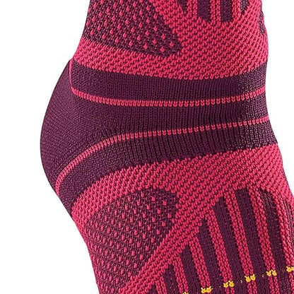 Bauerfeind Sports Ankle Support Dynamic - Ankle Compression Sleeve for Freedom of Movement - 3D AirKnit Fabric for Breathability - Premium Quality & Washable (XS, Pink)