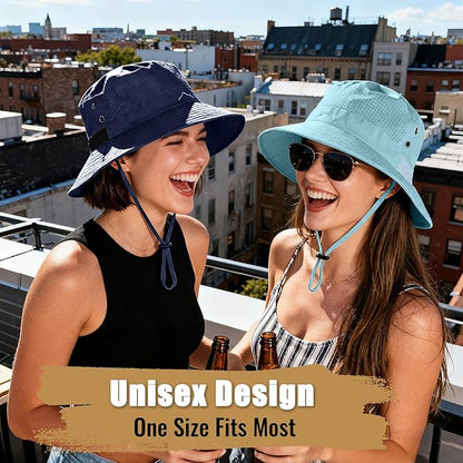 Sun Bucket Hat for Men Women Fishing Beach Safari Hats for Golf Hiking Hunting Outdoor UPF 50+