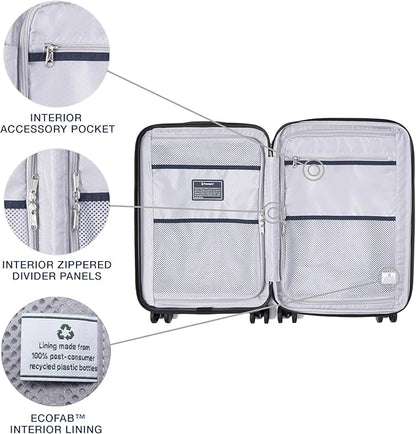 Travelpro Maxlite Air V2 Hardside Expandable Carry on Luggage, 8 Spinner Wheels, Lightweight Hard Shell Suitcase, TSA lock, Slate Green, Compact Carry On 20-Inch
