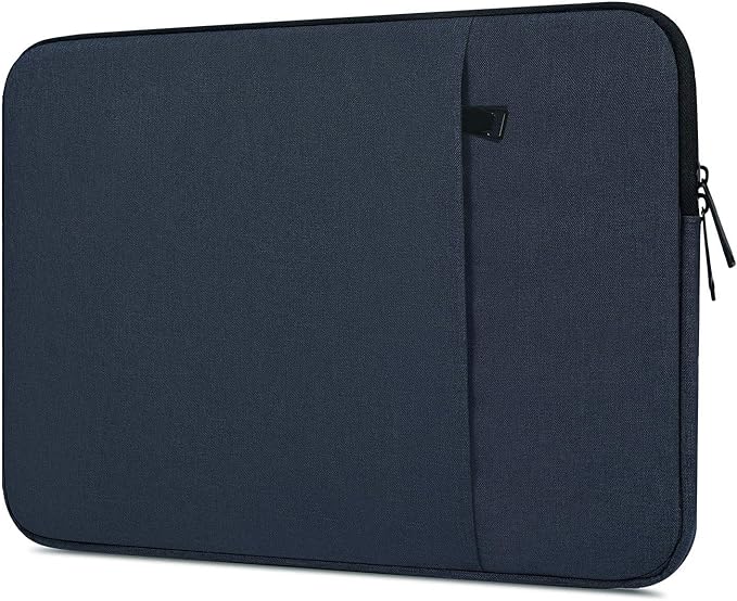 15.6 inch Laptop Sleeve Case for HP Envy X360/Pavilion 15, HP Victus 15.6", Lenovo IdeaPad 15, Dell Inspiron/Latitude 15, Acer Aspire 15, ASUS ZenBook, Water-Restistant 15.6 Computer Bag -Navy Blue