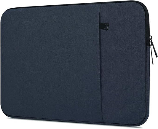15.6 inch Laptop Sleeve Case for HP Envy X360/Pavilion 15, HP Victus 15.6", Lenovo IdeaPad 15, Dell Inspiron/Latitude 15, Acer Aspire 15, ASUS ZenBook, Water-Restistant 15.6 Computer Bag -Navy Blue