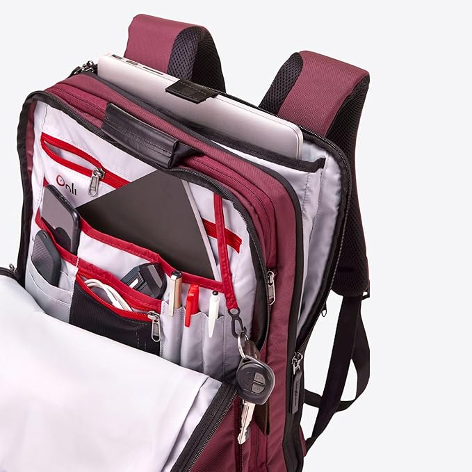Trilogy Modular System I Modular 4-wheel spinner carry-on, with two zip-off bags! All 3 are Expandable! You get 3 bags in 1! Mix and match; take apart to fit crowded airplane spaces (Zinfandel)