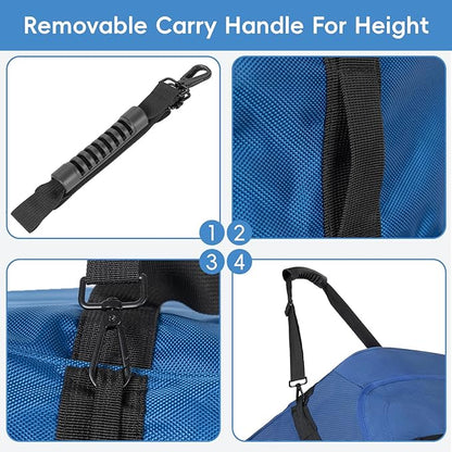 116L Foldable Rolling Duffel Bag with 3 Wheels And Handle, 30 inch Large Travel Duffle Bag for Travel, Camping, Outdoors