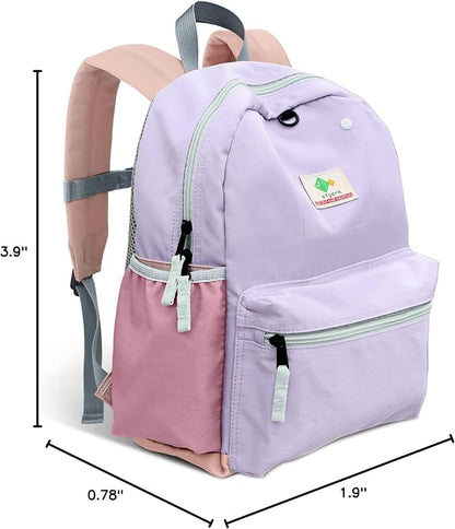 Preschool Toddler Backpack For Boys Girls, School Mini & Travel, Small Kids Child Backpacks, Kindergarten Elementary bag, 11.6" H