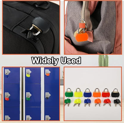 12 PCS Suitcase Locks with Keys,Small Luggage Padlocks Metal Padlock with Key,Multicolor Lock Luggage Locks Mini Keyed Padlock for Backpack Boxes Laptop Bag School Gym Locker,28 mm,6 Colors