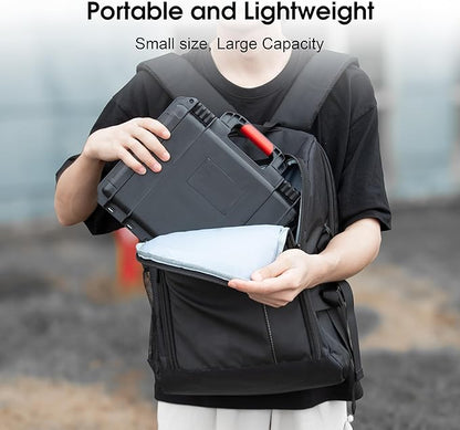 Hard Case for Insta360 X5 Bundle Double Layers Large Capacity Organizer IP67 Travel Hard Carrying Case for Insta 360 X5 114cm Invisible Selfie Stick Accessories