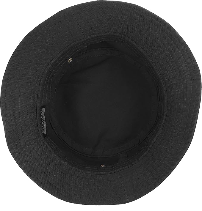 Gelante Solid Color 100% Cotton Bucket Hat for Women and Men Packable Travel Summer Beach Hat