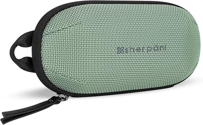 Sherpani Mini Co-Pilot, Travel Cable Bag, Cord Storage Organizer, Small Tech Pouch, Accessory Carrying Case, Travel Gift for Women (Aloe Mist)