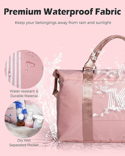 Teen Girl Gifts Trendy Stuff, Initial Travel Duffel Bag, Personalized Weekender Bag, Gym Bag, Monogram Overnight Bag, Niece Gifts Girly Girl Stuff Birthday Gifts for Girl (Letter Z)