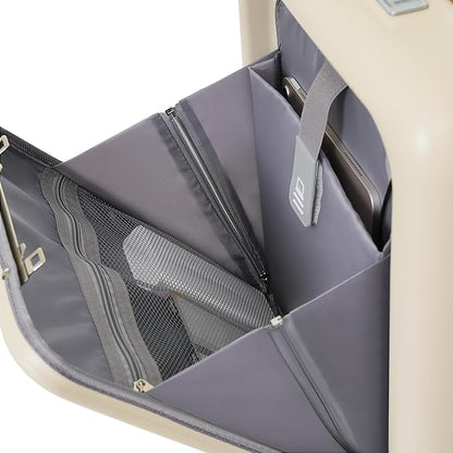 Luggage Spinner Wheels Lightweight TSA Lock Suitcase With Cosmetic Carry On Bag