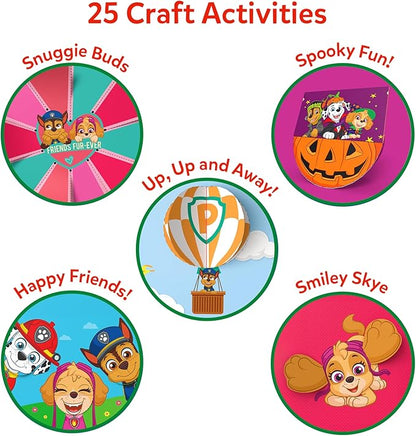 Skillmatics Scissor Skills Activity Book - Snip Snip PAW Patrol, Stocking Stuffers, Preschool Cutting & Creative Activities, Felt Craft Kit, Fine Motor Skills, Christmas Gifts for Ages 3, 4, 5, 6, 7