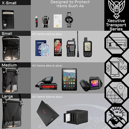 Xtreme Sight Line ~ AQUA RT ~ Large Water-Proof Faraday Backpack for Laptops, Tablets, and Mid-Size Electronics ~ Tracking/Hacking Defense ~ Stone