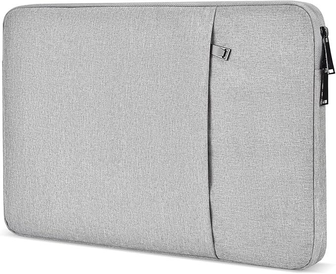 17 inch Laptop Sleeve Case for HP 17.3 Laptop, Pavilion 17, Envy 17, ASUS Vivobook 17, Acer Chromebook 17, Dell Inspiron 17, Lenovo IdeaPad 17, Water-Resistant 17.3 Computer Carrying Bag(Grey)
