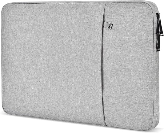 17 inch Laptop Sleeve Case for HP 17.3 Laptop, Pavilion 17, Envy 17, ASUS Vivobook 17, Acer Chromebook 17, Dell Inspiron 17, Lenovo IdeaPad 17, Water-Resistant 17.3 Computer Carrying Bag(Grey)