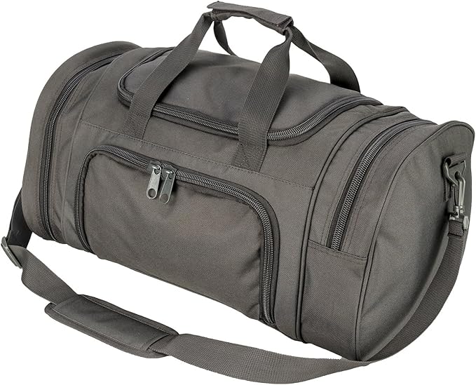 Tactical Travel Duffle Bag with Shoes Compartment Weekender Bags Carry On Overnight Bag For Men and Women Gym Sports Tote Pocket