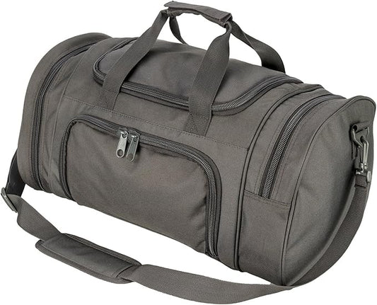 Tactical Travel Duffle Bag with Shoes Compartment Weekender Bags Carry On Overnight Bag For Men and Women Gym Sports Tote Pocket