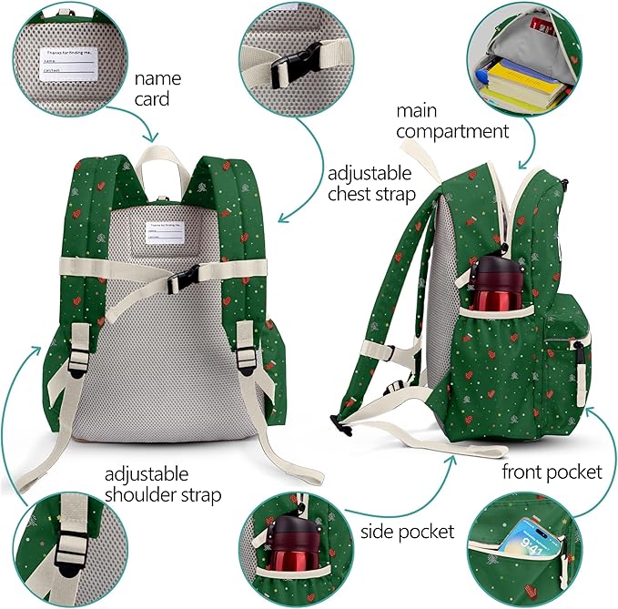 Toddler Backpack for Boys Girls 2-5: Preschool Backpack for Girls - Cute Kids Backpack for Girls