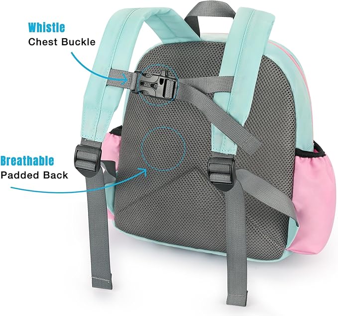 STEAMEDBUN Toddler Backpack for Girls 2-4: Preschool Kindergarten Backpacks - 12 inch Daycare Backpack