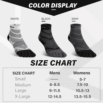Hylaea No Show Running Athletic Anti-Blister Wicking Coolmax Socks, Seamless Anti-odor