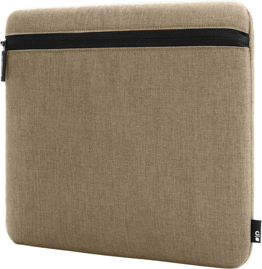 Incase 13-inch Laptop Carry Zip Sleeve - Sea Blue, Polyester, Protecting Laptops During Travel or Transport, Cover for Laptops (Dark Taupe)
