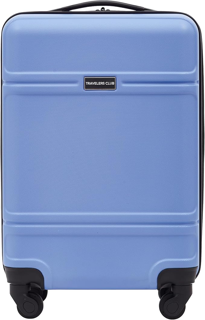 Travelers Club Skyline 20" Carry-On Spinner Luggage, Skyline Blue