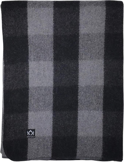 Arcturus Military Wool Blanket - Warm, Thick, Washable - Great for Outdoors, Camping, Stadium Blanket, Picnics, Travel - Car & Bushcraft Survival Kits