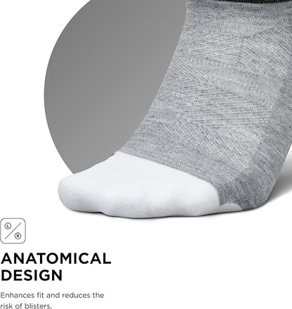 Feetures Elite Golf Max Cushion Tab Ankle Socks - Sport Sock with Targeted Compression