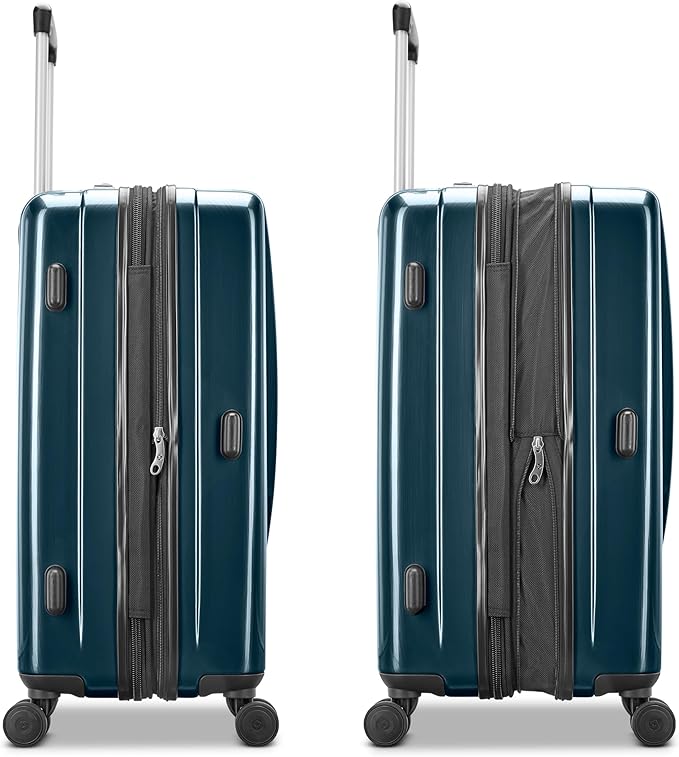 Samsonite Winfield 2 Hardside Expandable Luggage with Spinner Wheels, Teal, 3-Piece Set (20/24/28)