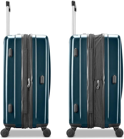 Samsonite Winfield 2 Hardside Expandable Luggage with Spinner Wheels, Teal, 3-Piece Set (20/24/28)