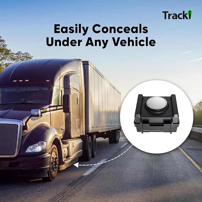 Tracki GPS Tracker for Vehicles, Car, Kids. Subscription Needed. US-Made Tech. 4G LTE GPS Tracking Device. Unlimited Distance, US & Worldwide. Small (Tracker) (Box +Battery Extender (Waterproof))