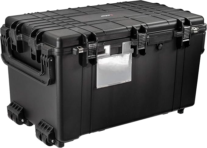 Eylar XXXL 32" Transport Roller Gear, Camera, Tools, Equipment Hard Case Waterproof w/Foam (Black)