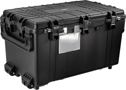 Eylar XXXL 32" Transport Roller Gear, Camera, Tools, Equipment Hard Case Waterproof w/Foam (Black)
