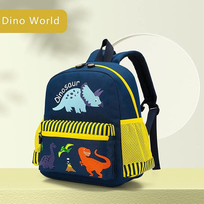 willikiva Cute Zoo Little 3d Backpack Kids Backpack for Boys and Girls Toddler Backpack Waterproof Preschool(Dinosaur)